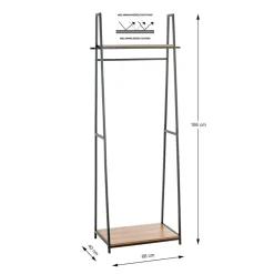 3S. x Home armoire en métal debout New