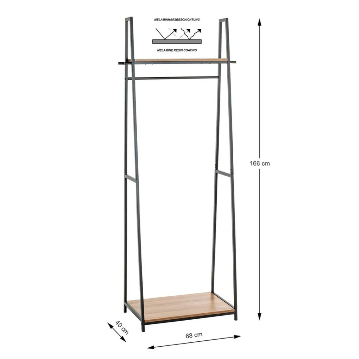 3S. x Home armoire en métal debout New