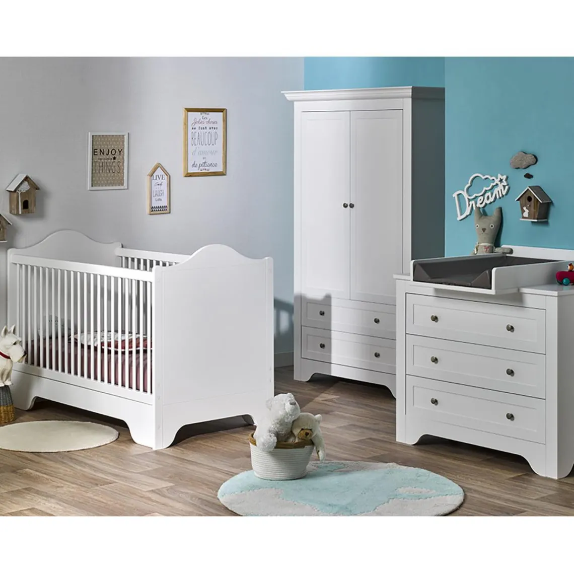 3S. x Home Armoire OCCITANE Blanc Sale