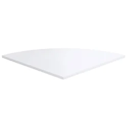3S. x Home Assemblage d'angle pour bureau blanc CALVIA 3