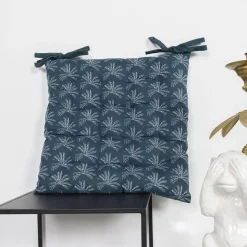 Today Assise matelassée PALMERAIE Vert en Coton New