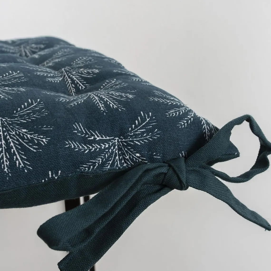 Today Assise matelassée PALMERAIE Vert en Coton New