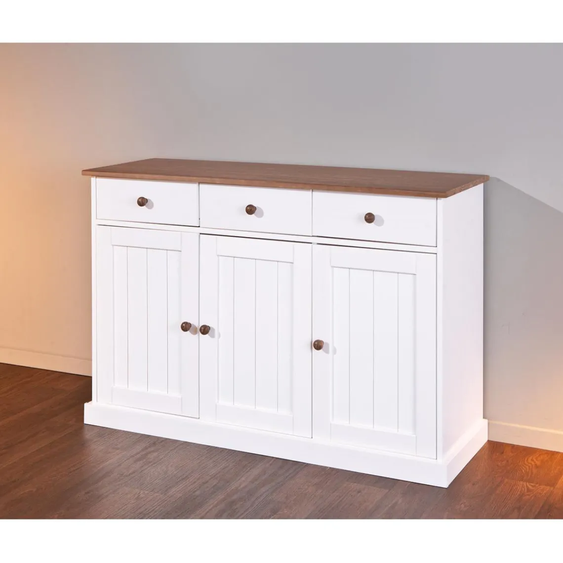 3S. x Home Bahut 3 portes en Pin massif JIRA Online