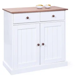 3S. x Home Bahut Bas en Pin Massif JIRA New