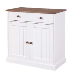 3S. x Home Bahut Bas en Pin Massif JIRA New