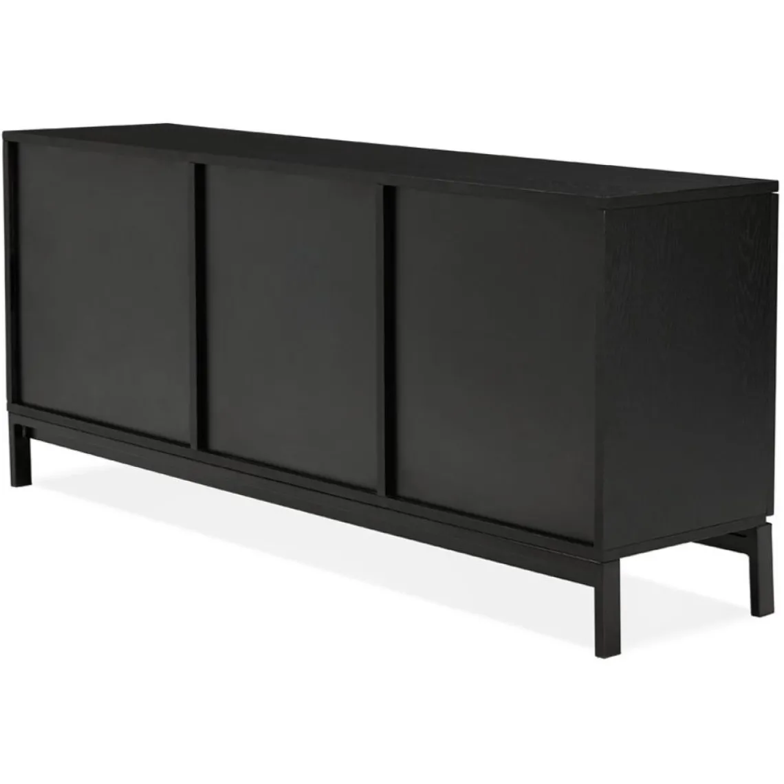 ALTEREGO Bahut design 'HIPPIE' en bois noir Online