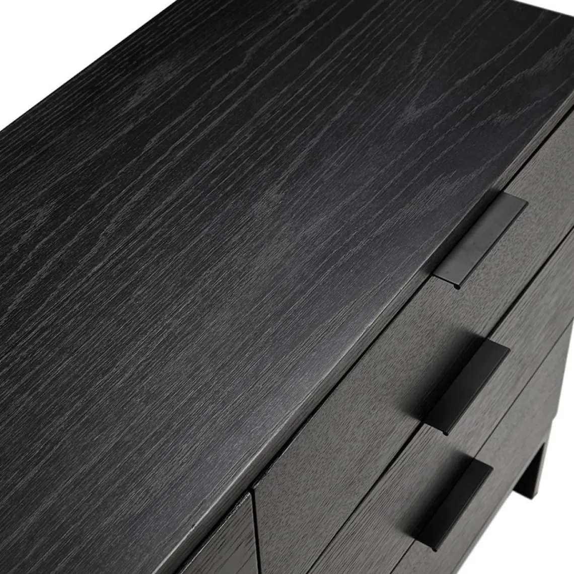 ALTEREGO Bahut design 'HIPPIE' en bois noir Online