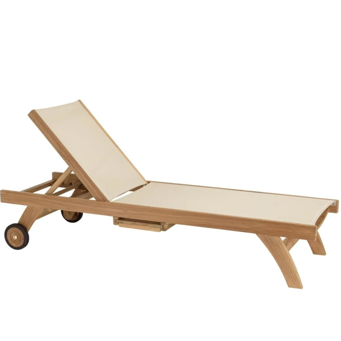 Macabane Bain de soleil textilène couleur beige