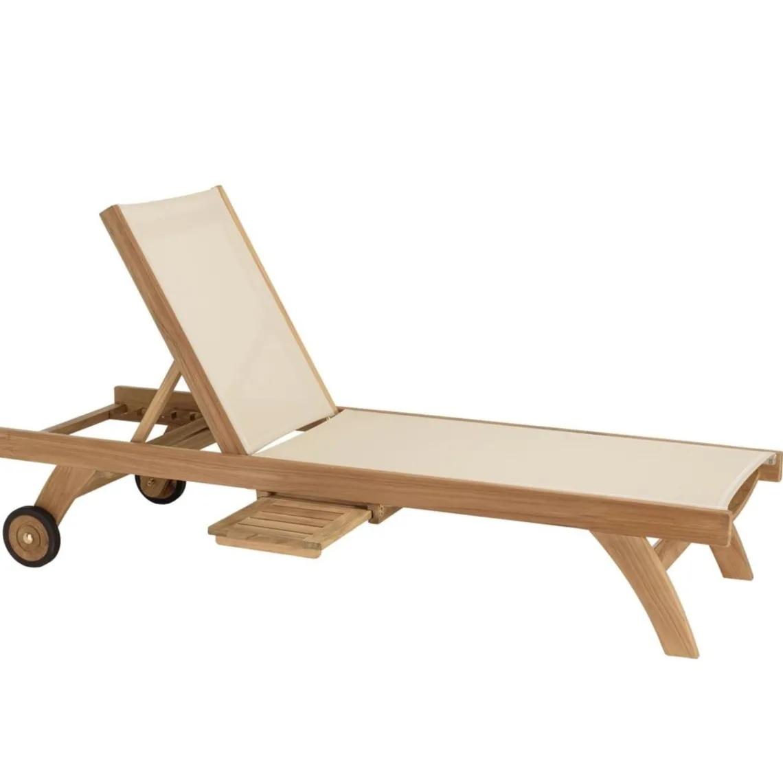 Macabane Bain de soleil textilène couleur beige