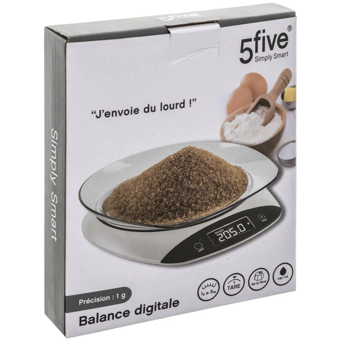 3S. x Home Balance digitale blanc