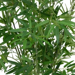 3S. x Home Bambou artificiel vert avec pot naturel H100cm Sale