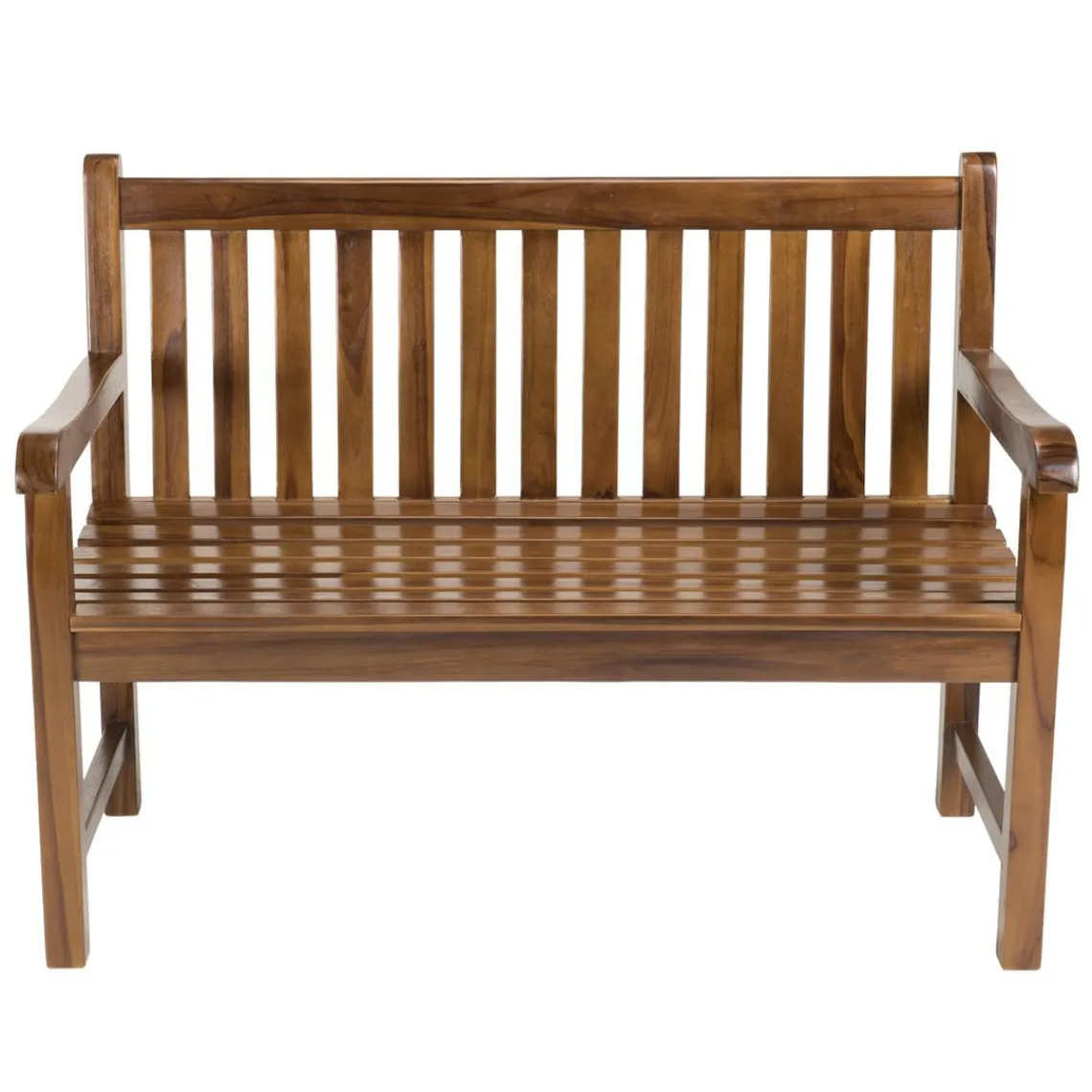 Macabane Banc de jardin Java en bois teck huilé Discount