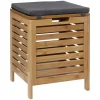 3S. x Home Banc de rangement bambou New
