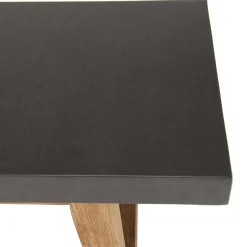 Macabane Banc effet béton foncé HECTOR Outlet