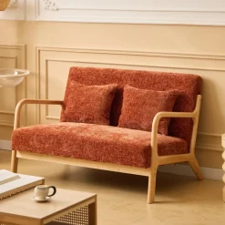 3S. x Home Banc-banquette OHAMA style scandinave en hévéa