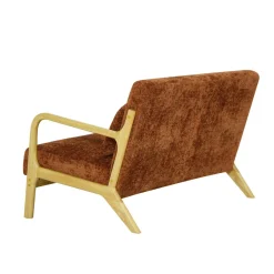 3S. x Home Banc-banquette OHAMA style scandinave en hévéa