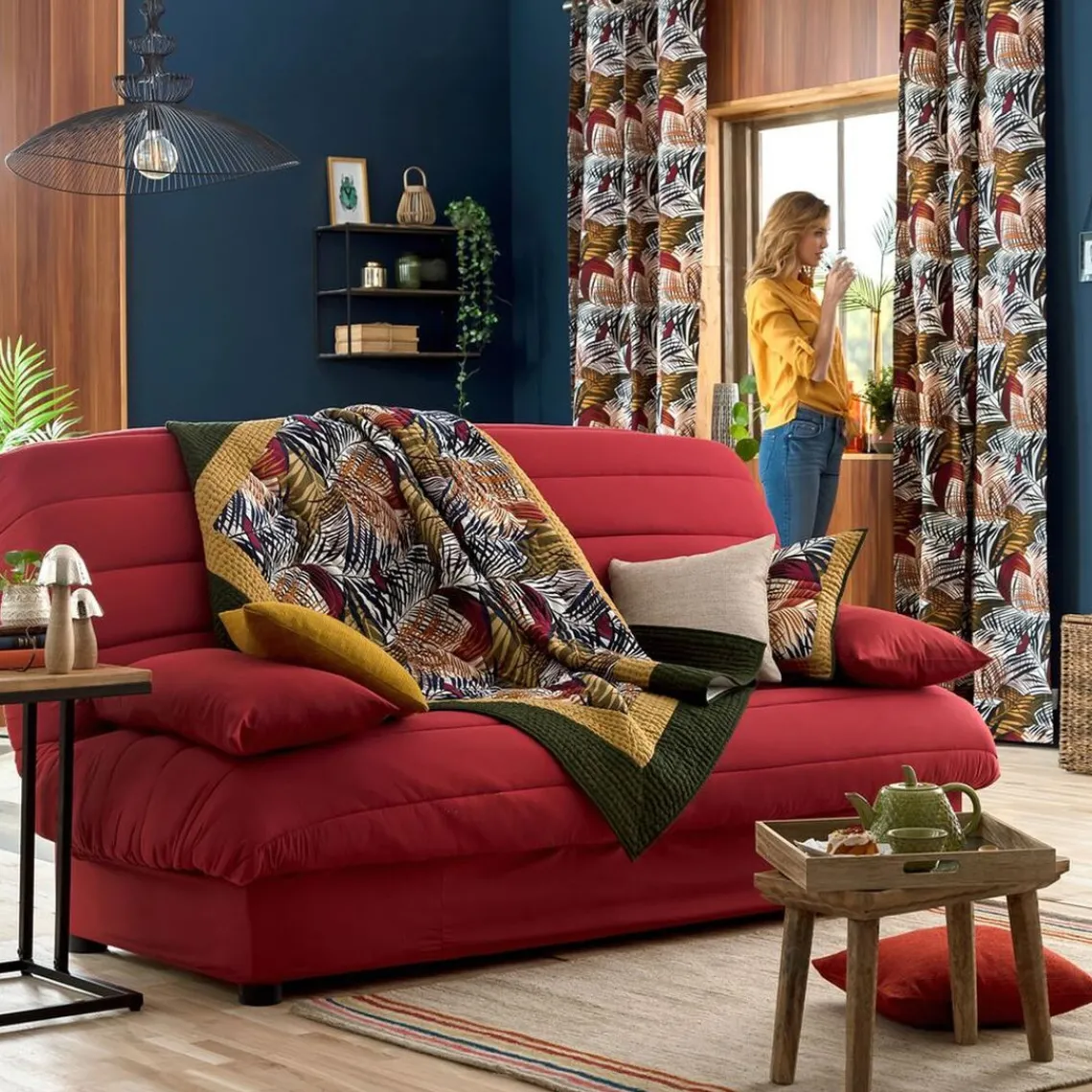 Becquet Bande de socle doudoune - Brique Rouge Hot