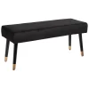 3S. x Home Banquette Velours Noir Salon Hot