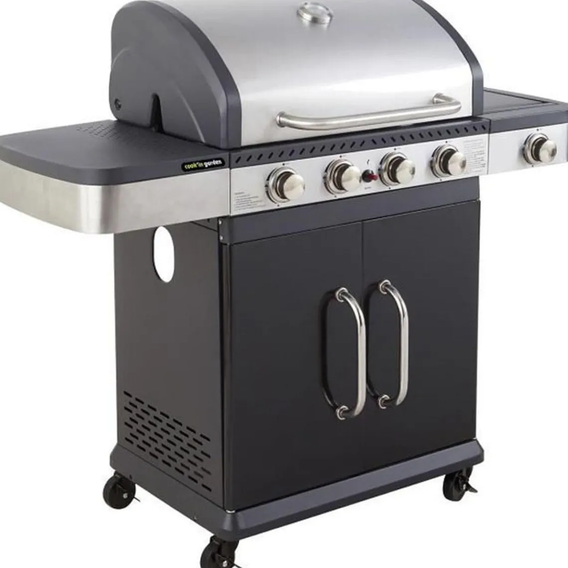 Cook'In Garden Barbecue gaz Américain FIDGI 4 Brûleurs Outlet