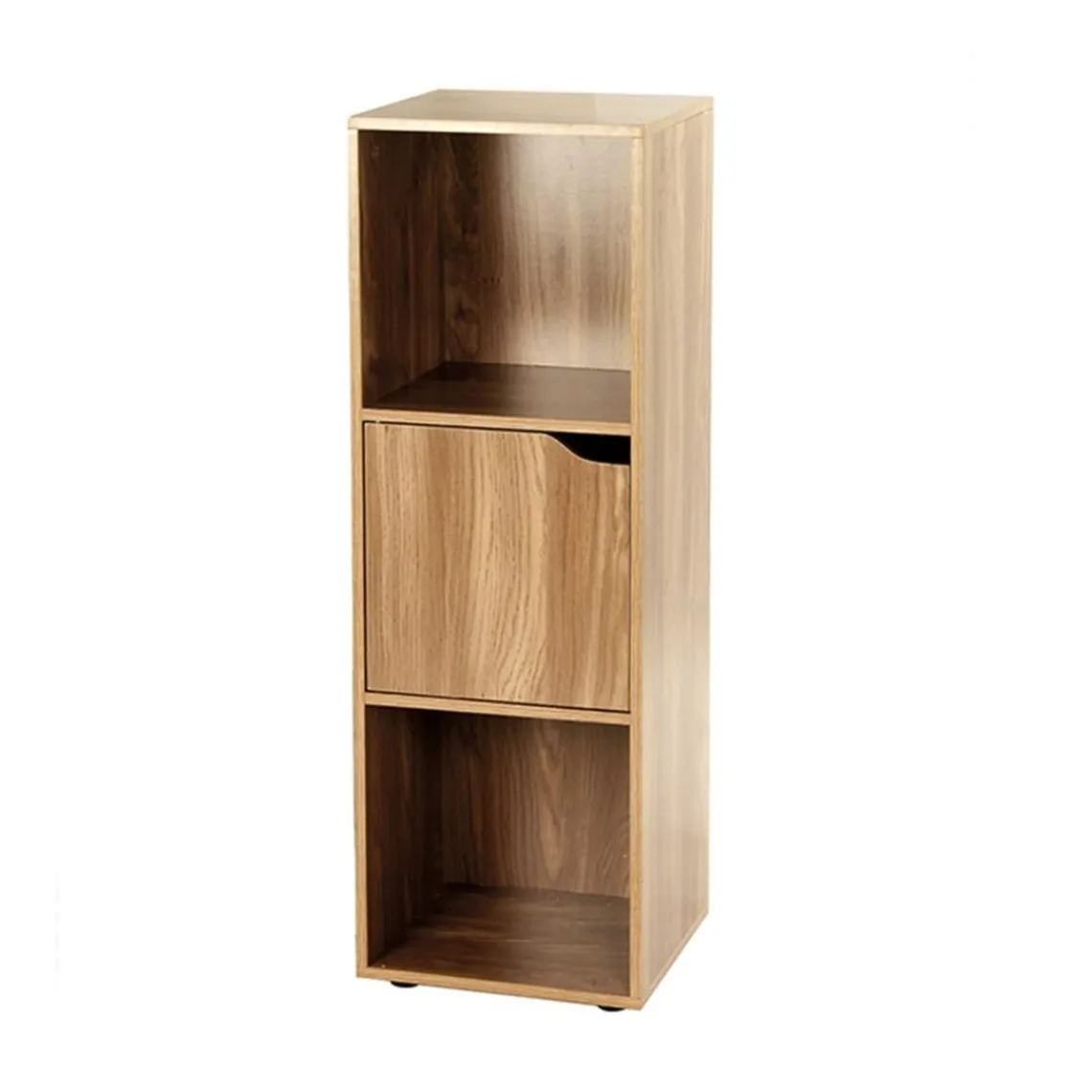Calicosy Bibliothèque 3 cases avec une porte en bois Online