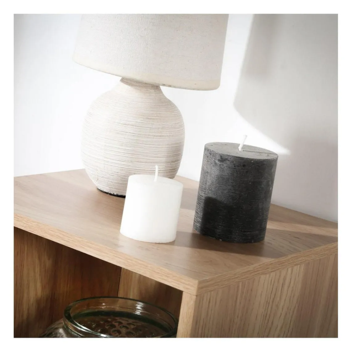 Calicosy Bibliothèque 4 Cases et 2 portes en bois Online