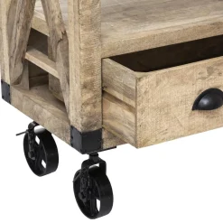 3S. x Home Bibliothèque 1 Tiroir SILAS Discount