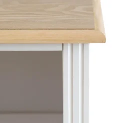 3S. x Home Bibliothèque 2 tiroirs Solen blanc Best