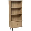 3S. x Home Bibliothèque COLVA 2 Portes Beige Outlet