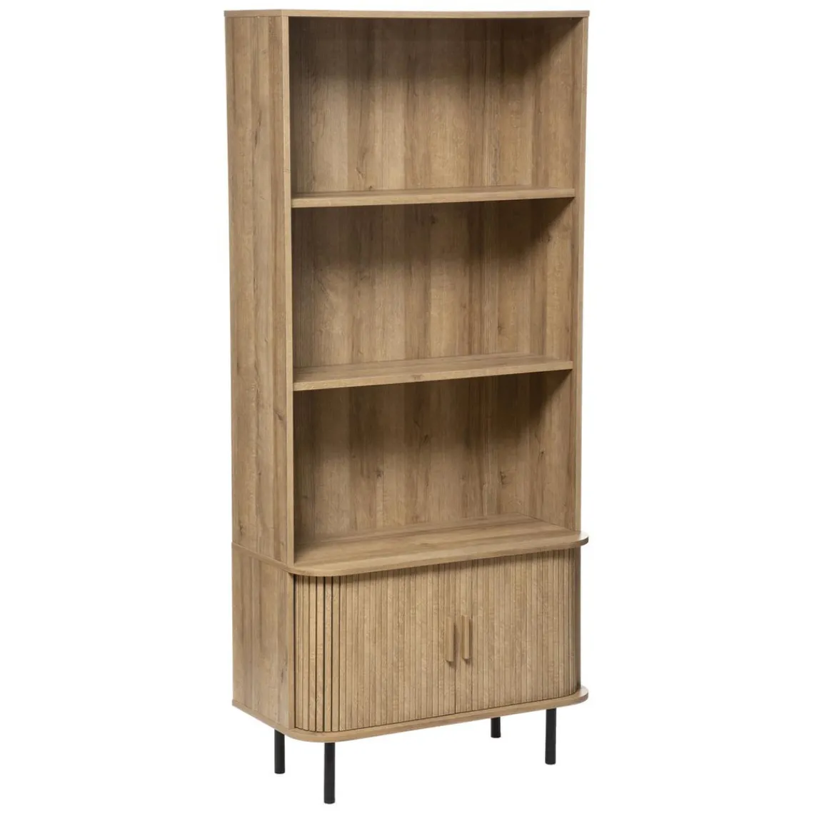 3S. x Home Bibliothèque COLVA 2 Portes Beige Outlet