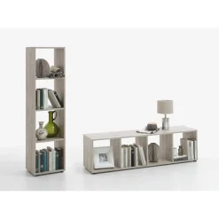 3S. x Home Bibliothèque MEGA 4 avec 4 casiers Hot