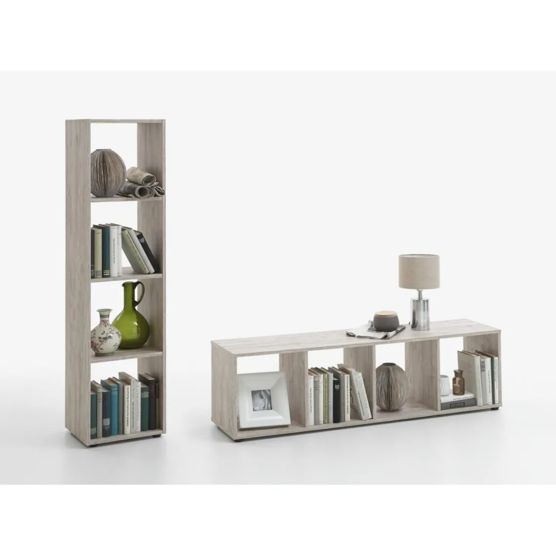 3S. x Home Bibliothèque MEGA 4 avec 4 casiers Hot