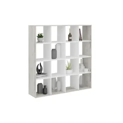 3S. x Home Bibliothèque MEGA 6 avec 16 casiers New