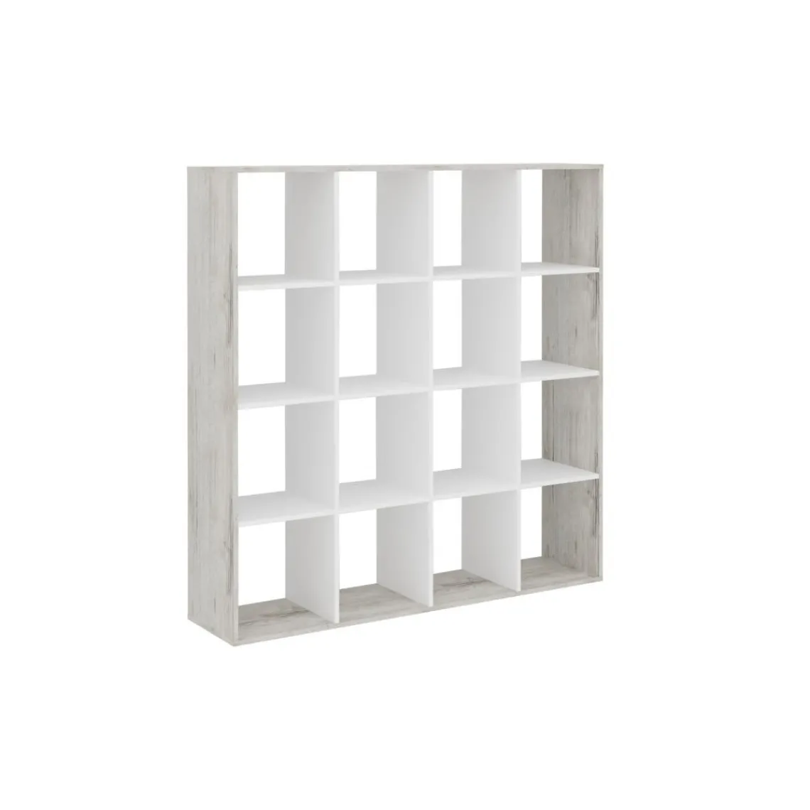 3S. x Home Bibliothèque MEGA 6 avec 16 casiers New