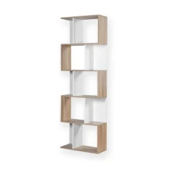 Calicosy Bibliothèque Multi-cases Décor Bois Blanc Online