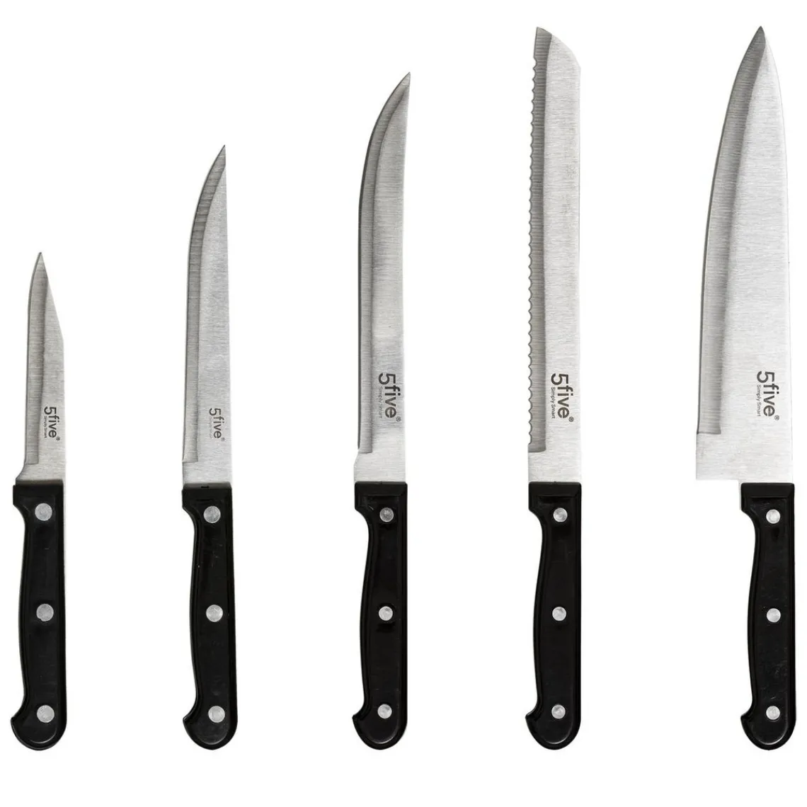 3S. x Home Bloc 11 couteaux avec aiguisoir/ciseaux Best