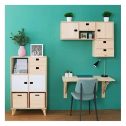 Calicosy Bloc 2 tiroirs en pin massif Sale