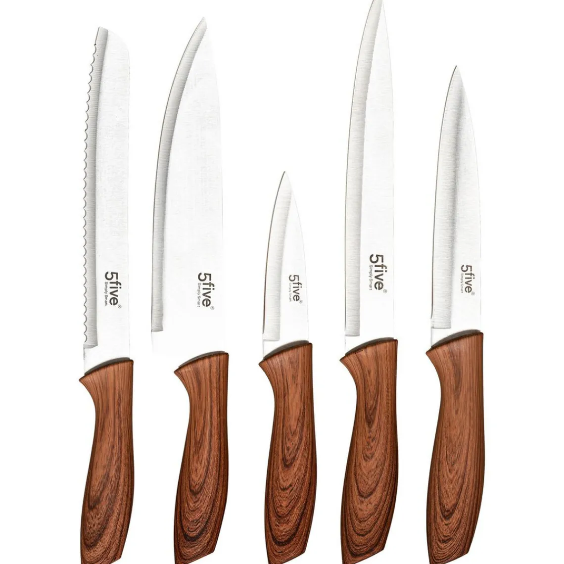 3S. x Home Bloc de 5 Couteaux Aimantés Clearance