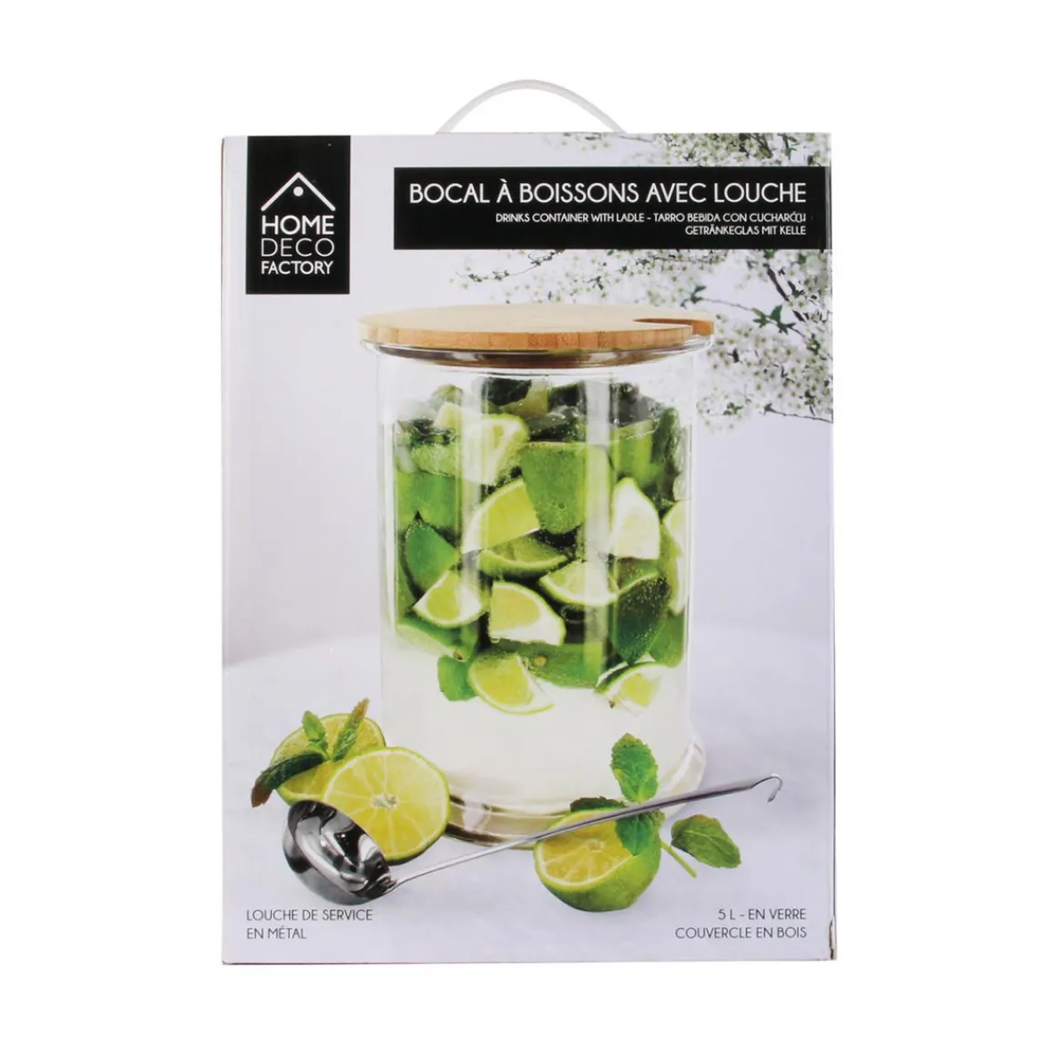 3S. x Home Bocal a boisson 5l et louche BARNABY Online