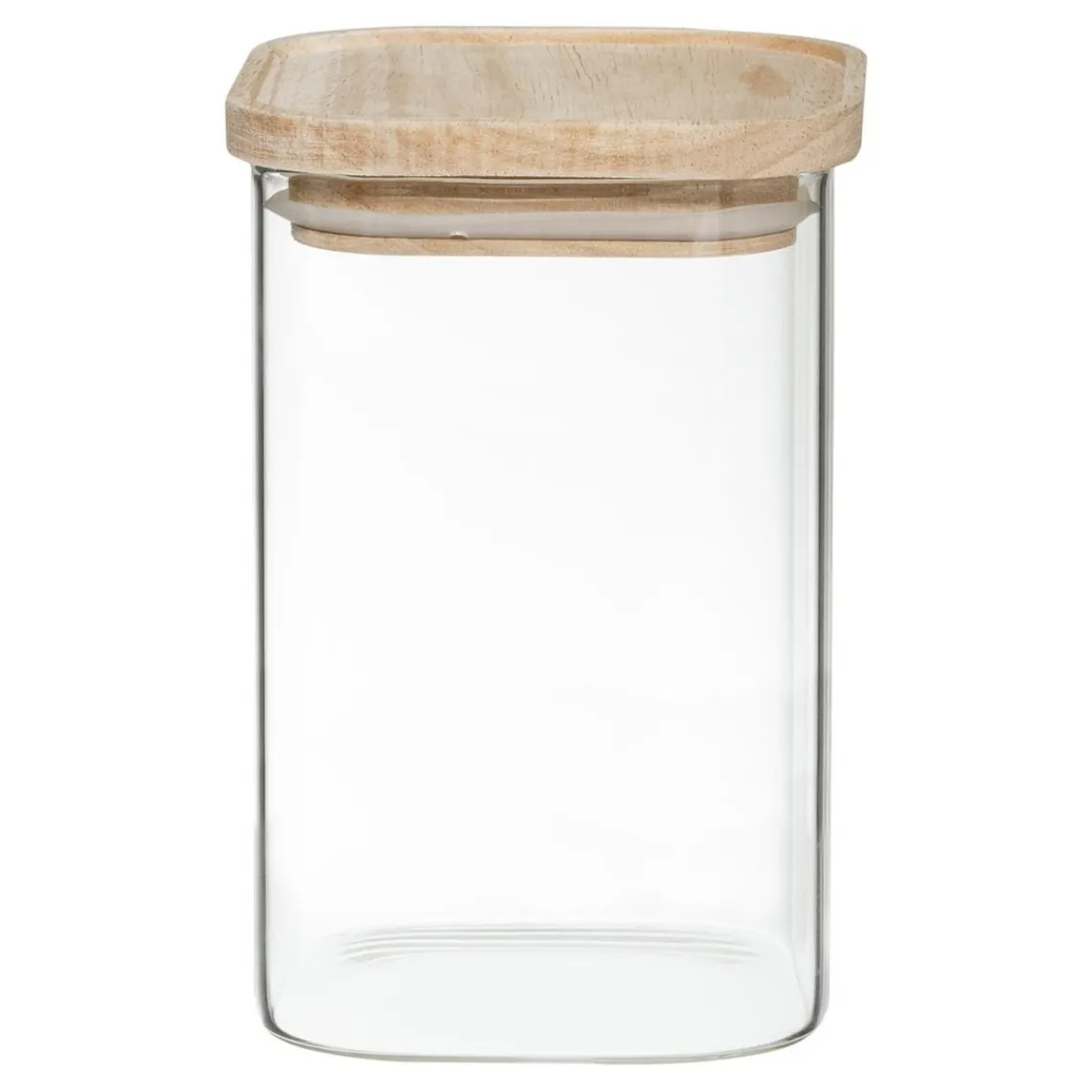 3S. x Home Bocal Verre de 4 Empilable et Bois New