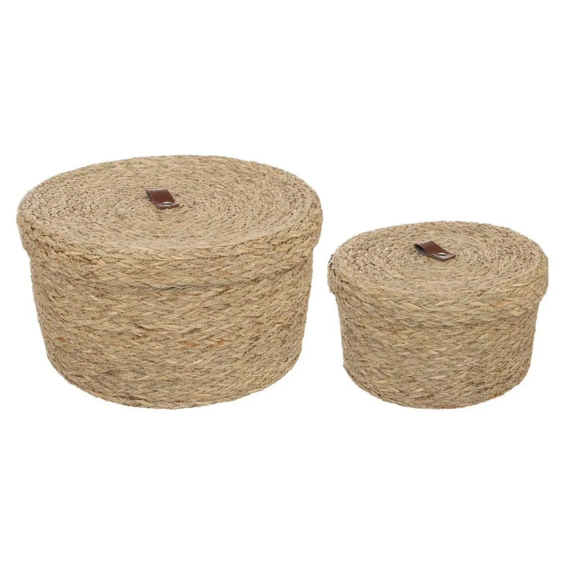 3S. x Home BOITE MAT NATUREL ARIANNA X2 New