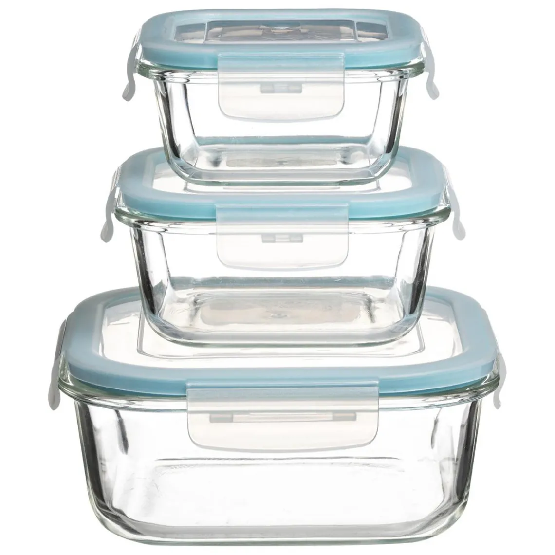 3S. x Home Boite Verre Carrée Clipeat Petit Modèle Best