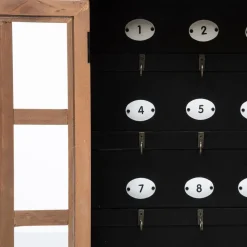 3S. x Home Boîte à clé en bois et pin noir Clearance