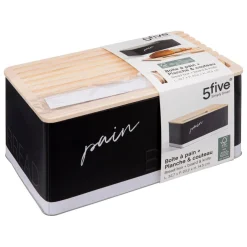 3S. x Home Boîte à pain avec couteau Best