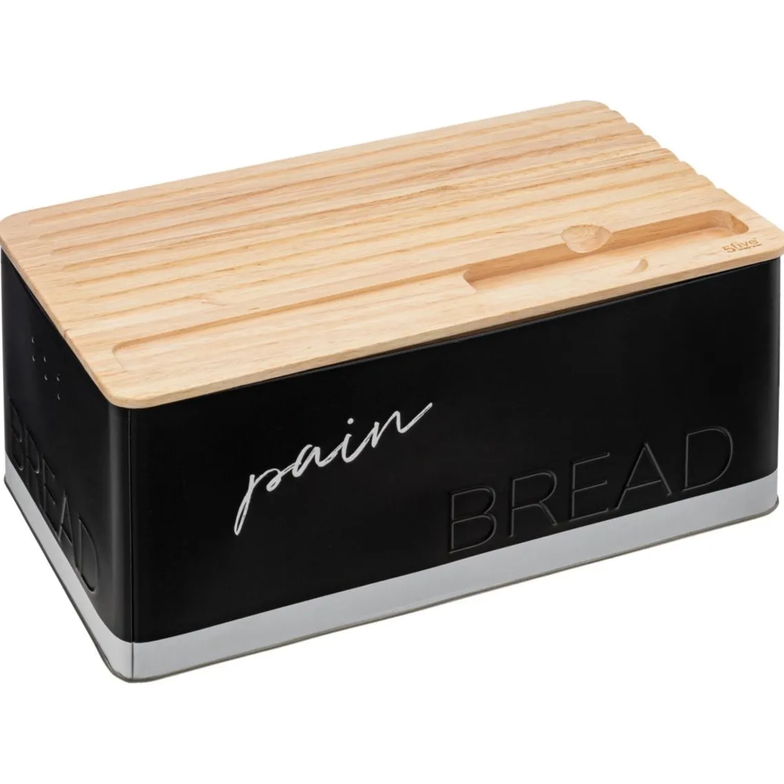 3S. x Home Boîte à pain avec couteau Best