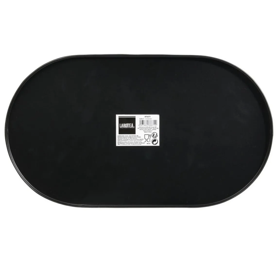 3S. x Home Boîte à Pain Métal Noir CANALI Hot