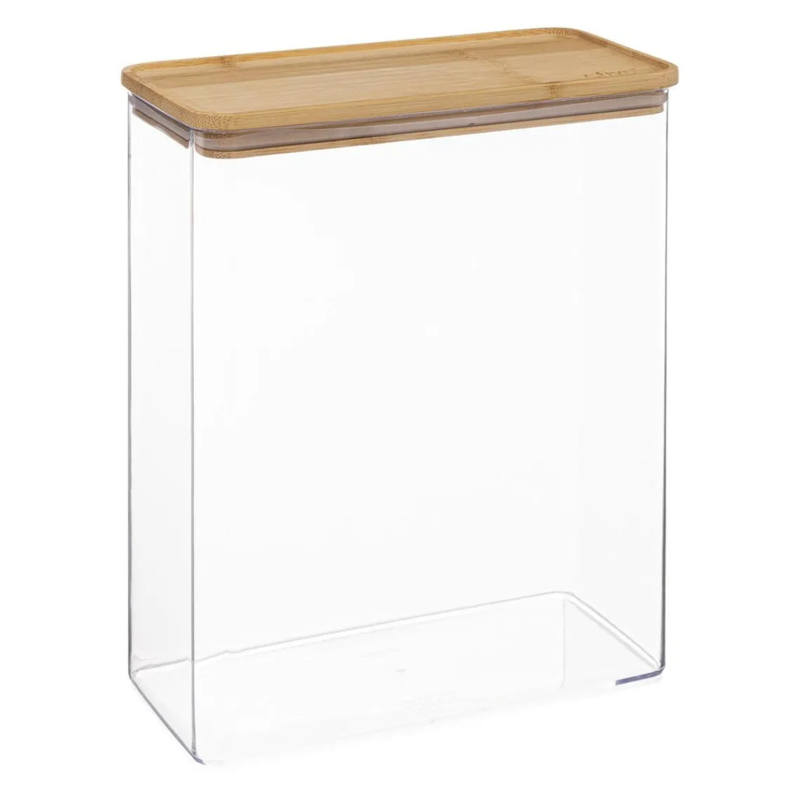 3S. x Home Boîte de conservation rectangulaire couvercle bambou Best