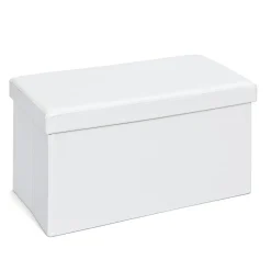 3S. x Home Boîte de rangement pliable TESSO Blanc Clearance