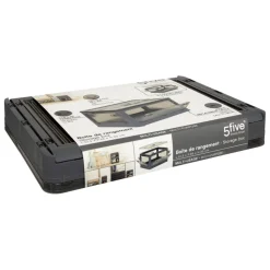 3S. x Home Boîte de rangement pliable en plastique Outlet