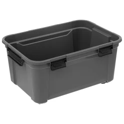 3S. x Home Boîte en plastique Gris 80L Hot