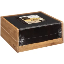 3S. x Home Boîte Thé Bambou Noir New